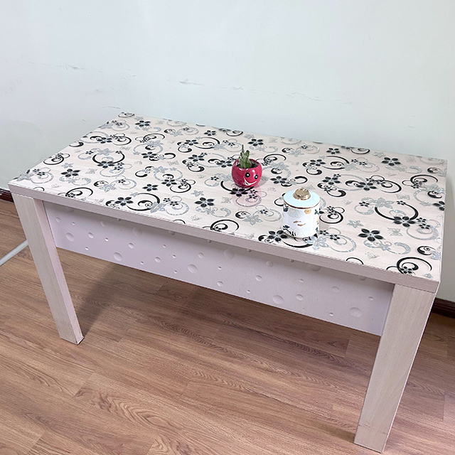 HM-007 Heat Resistant Printed Oil-Proof Table Cloth For Home Hotel Decor Plastic Table Sheet