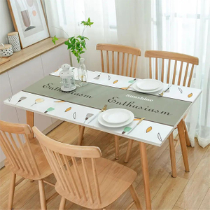 HM-034 180cm Width Birthday Party Waterproof Protector Oilproof Printed Table Cloth