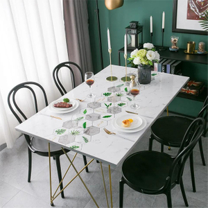 HM-044 Colorful PVC Table Cloth Sheet Printed Table Cover