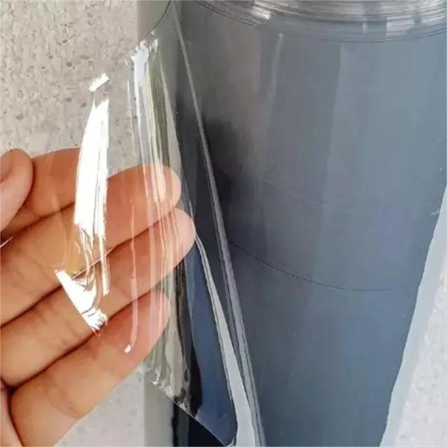 HM-001 0.12 MM Raincoat Material Normal Clear Transparent PVC Film